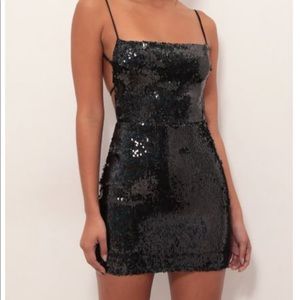 Lucy in the Sky Starstruck Strappy Dress